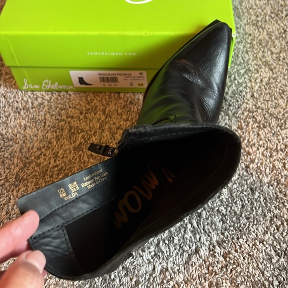 Sam Edelman Wilda, Black Booties - Picture 5 of 5